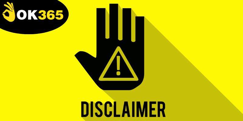 Chính sách miễn trừ trách nhiệm bảo vệ người chơi và nhà cái khỏi rủi ro pháp lý